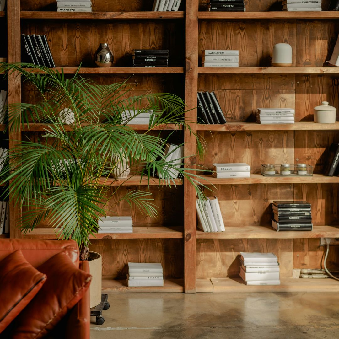 Custom Pine Bookshelf