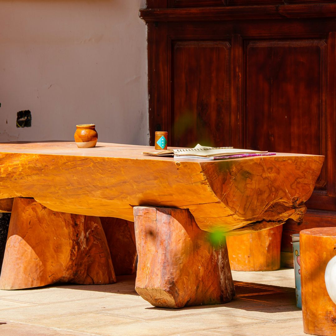 Handcrafted Oak Dining Table