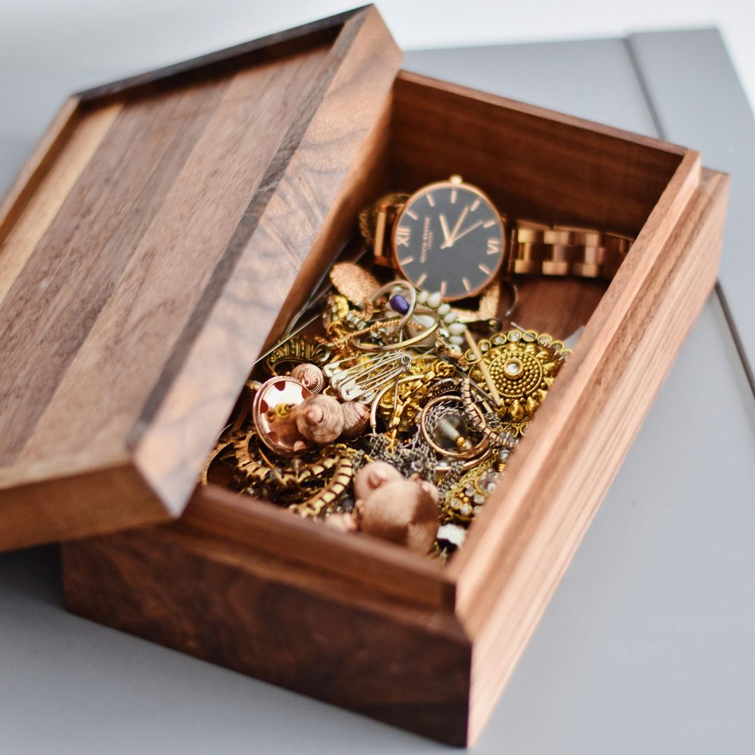 Mahogany Jewelry Box