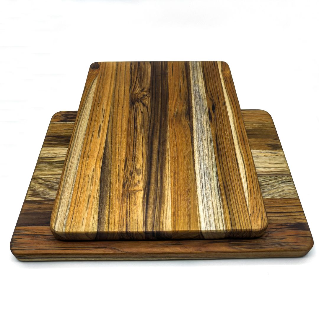 Teak Wood Cutting Board Set